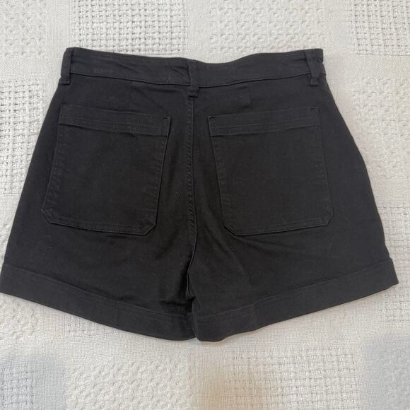 Everlane 10 high rise heavyweight cotton twill utility shorts SH 2896 - Picture 7 of 11